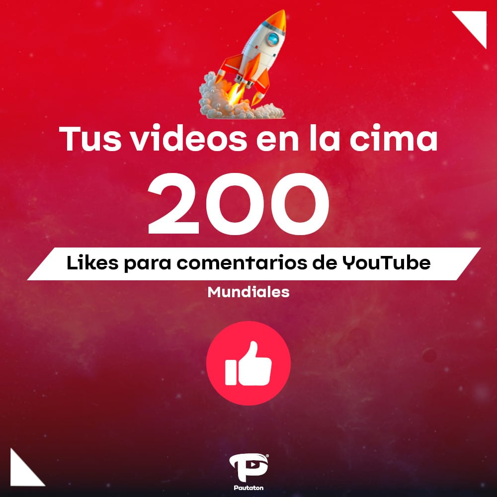 200 likes para comentarios