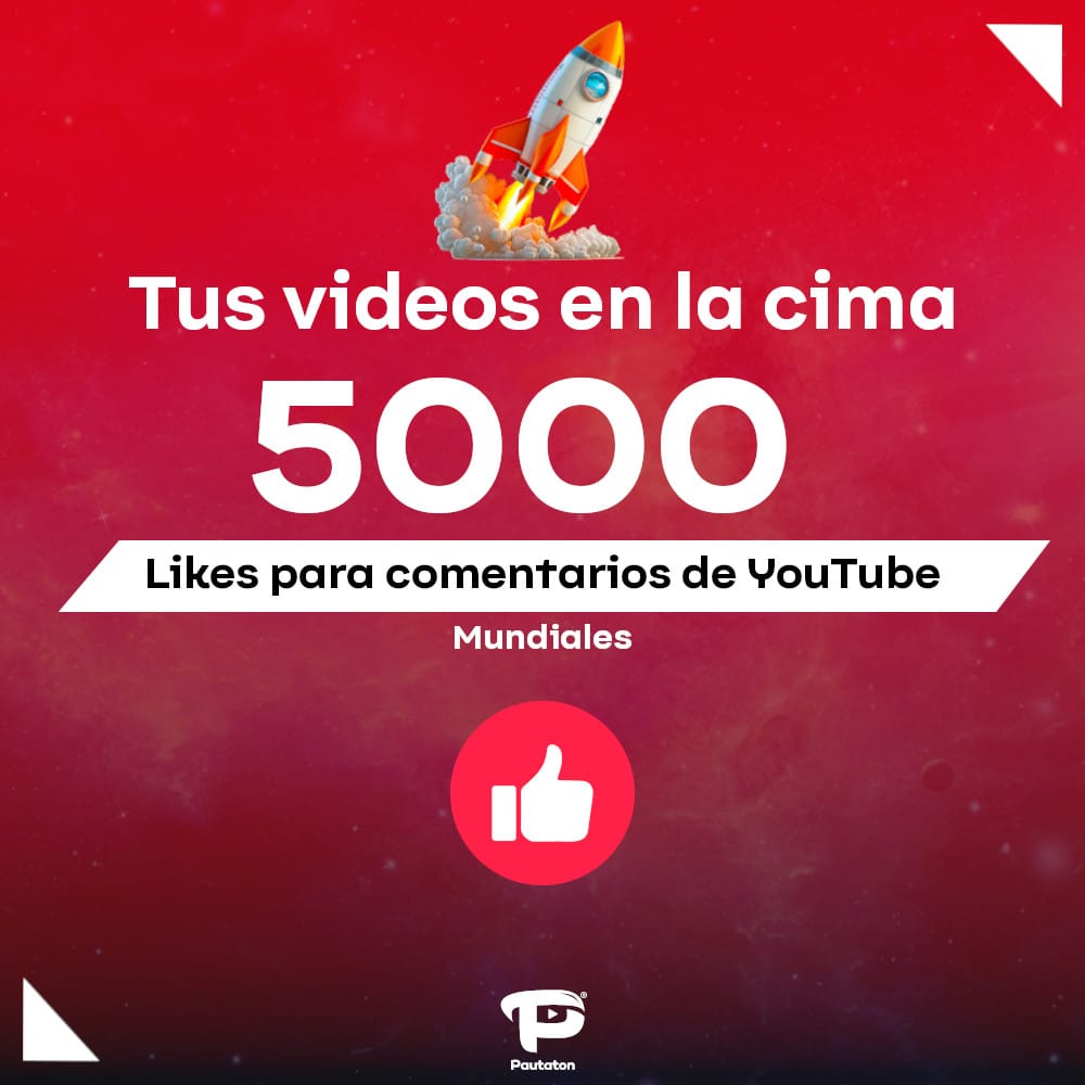 5000 likes para comentarios